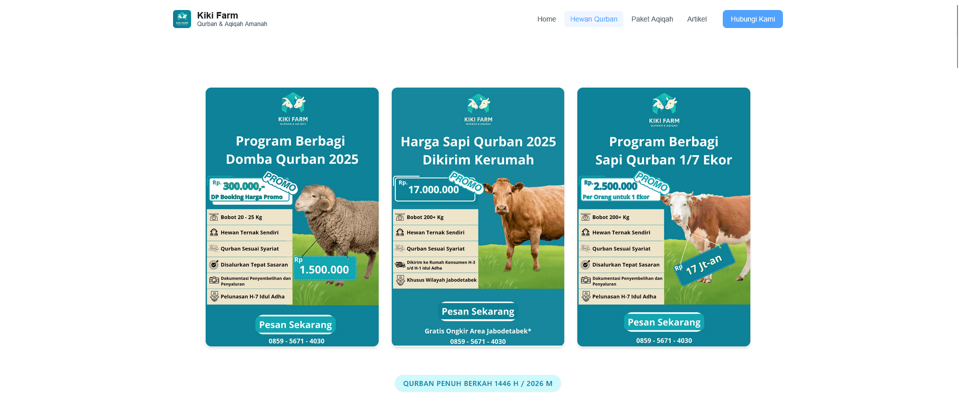Elzio Farm / Kiki Farm - Admin Dashboard